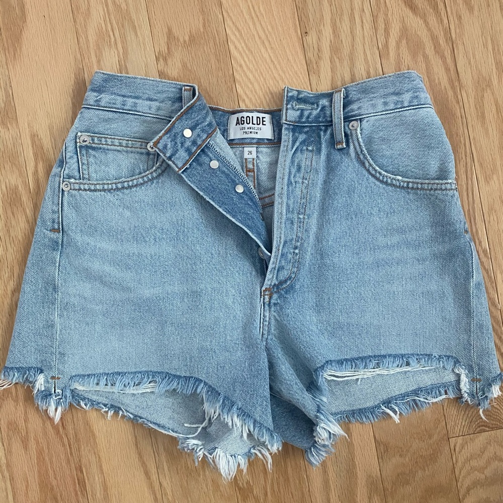 AGolde Parker shorts